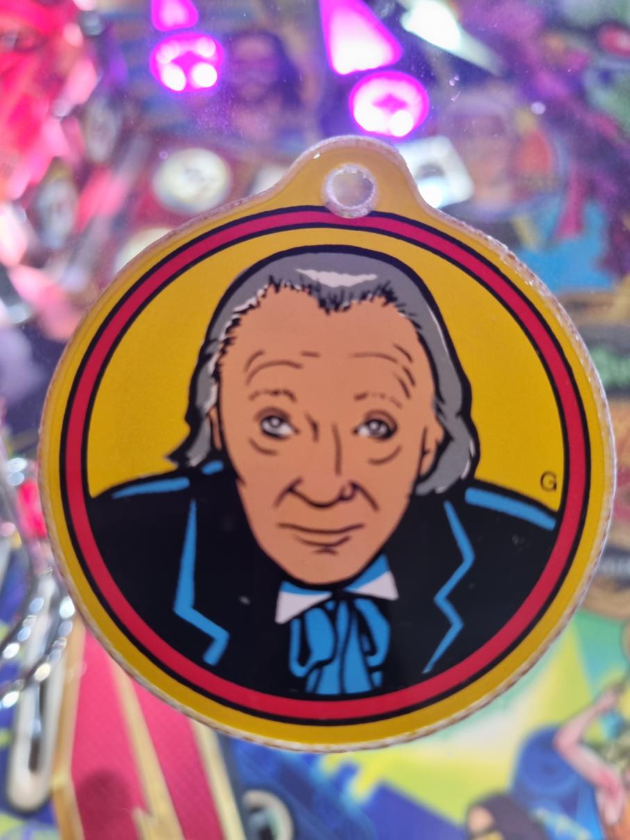 Dr Who Key Tag #1 William Hartnell