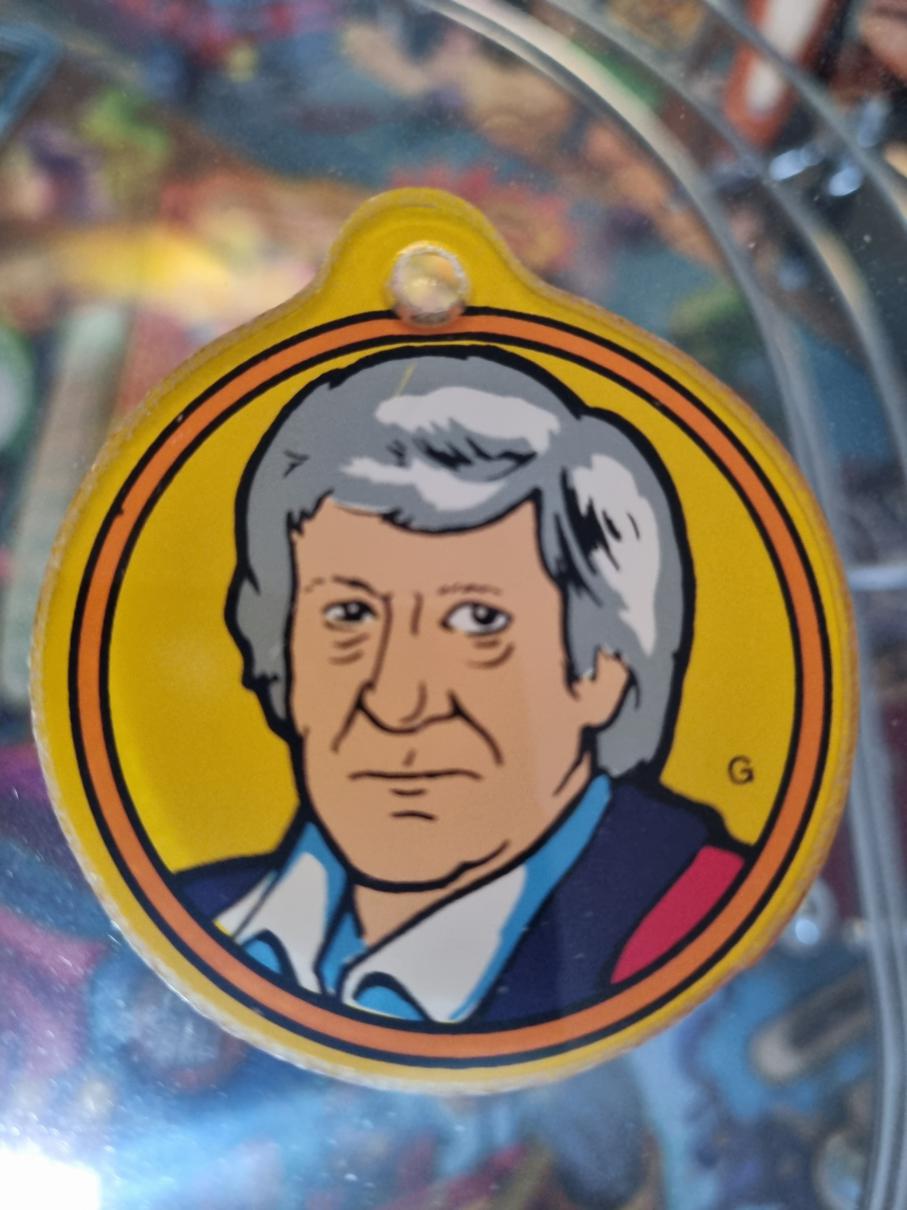 Dr Who Key Tag #3 Jon Pertwee