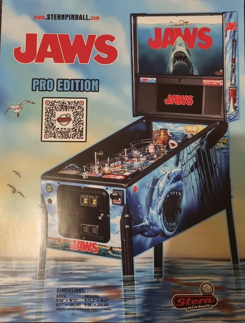 Jaws Pro Edition flyer (Stern)