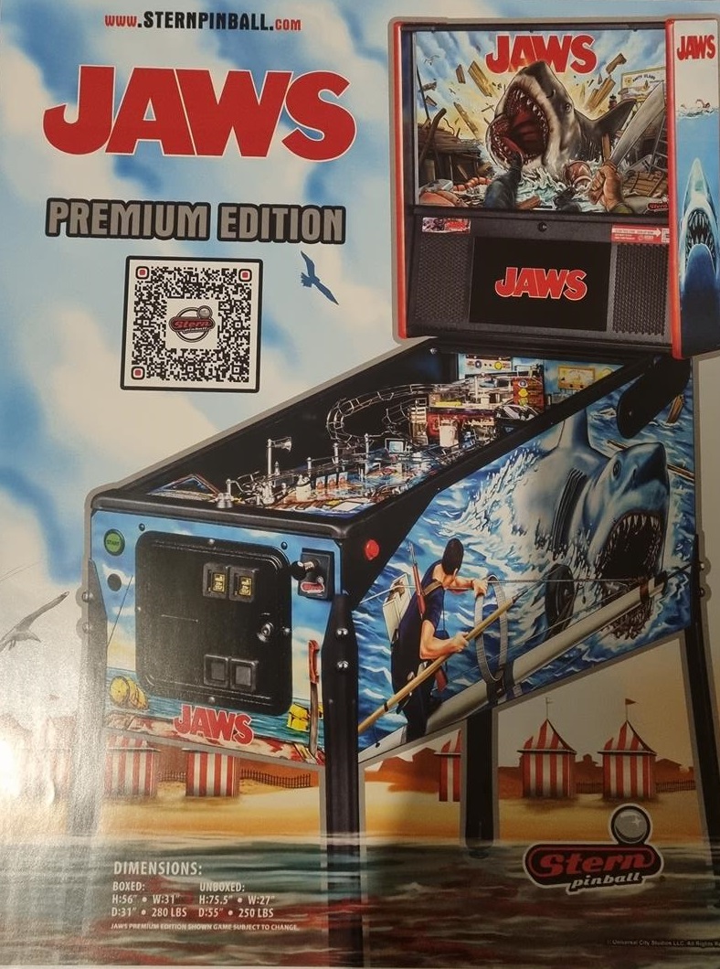 Jaws Premium Edition flyer (Stern)