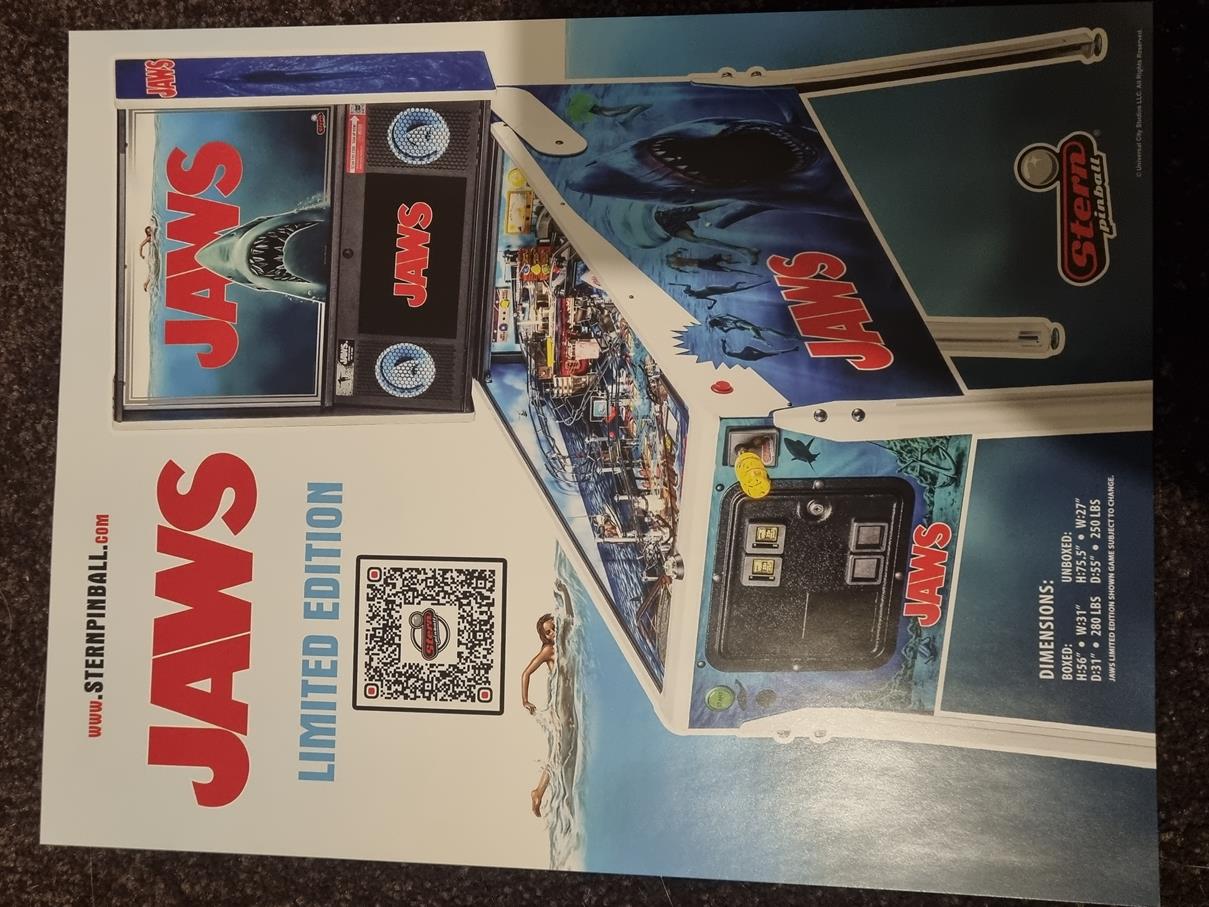 Jaws Limited Edition flyer (Stern)