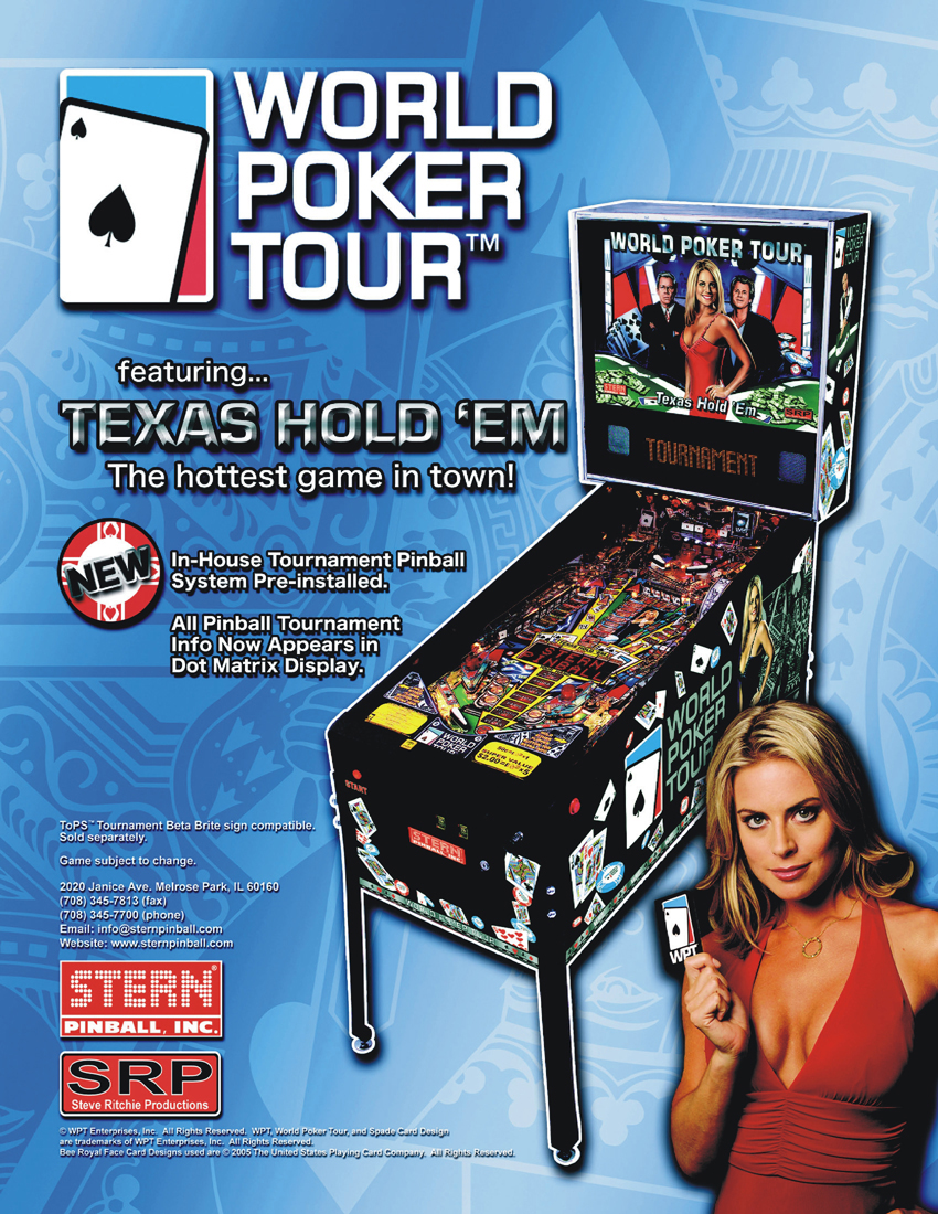 World Poker Tour Flyer (Stern)