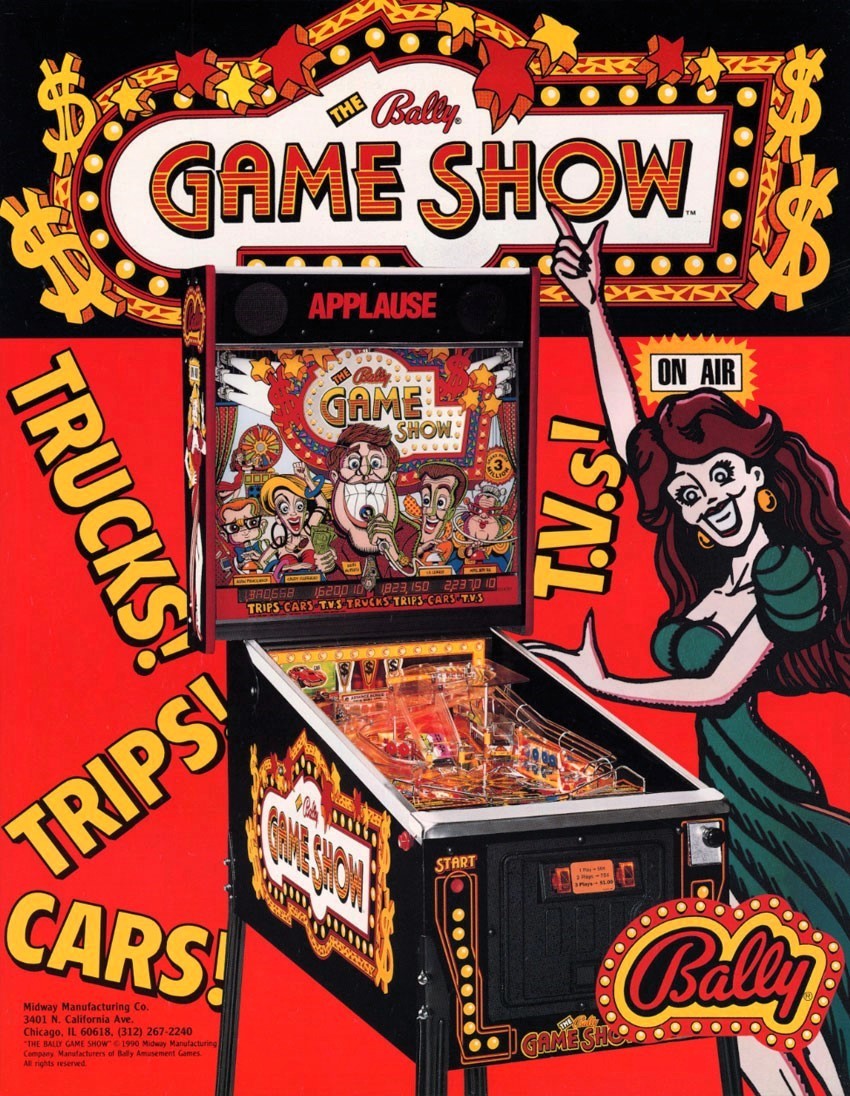 The Bally Game Show Flyer (Bally)