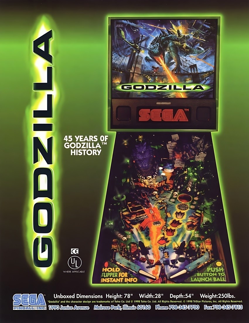 Godzilla flyer (Sega)