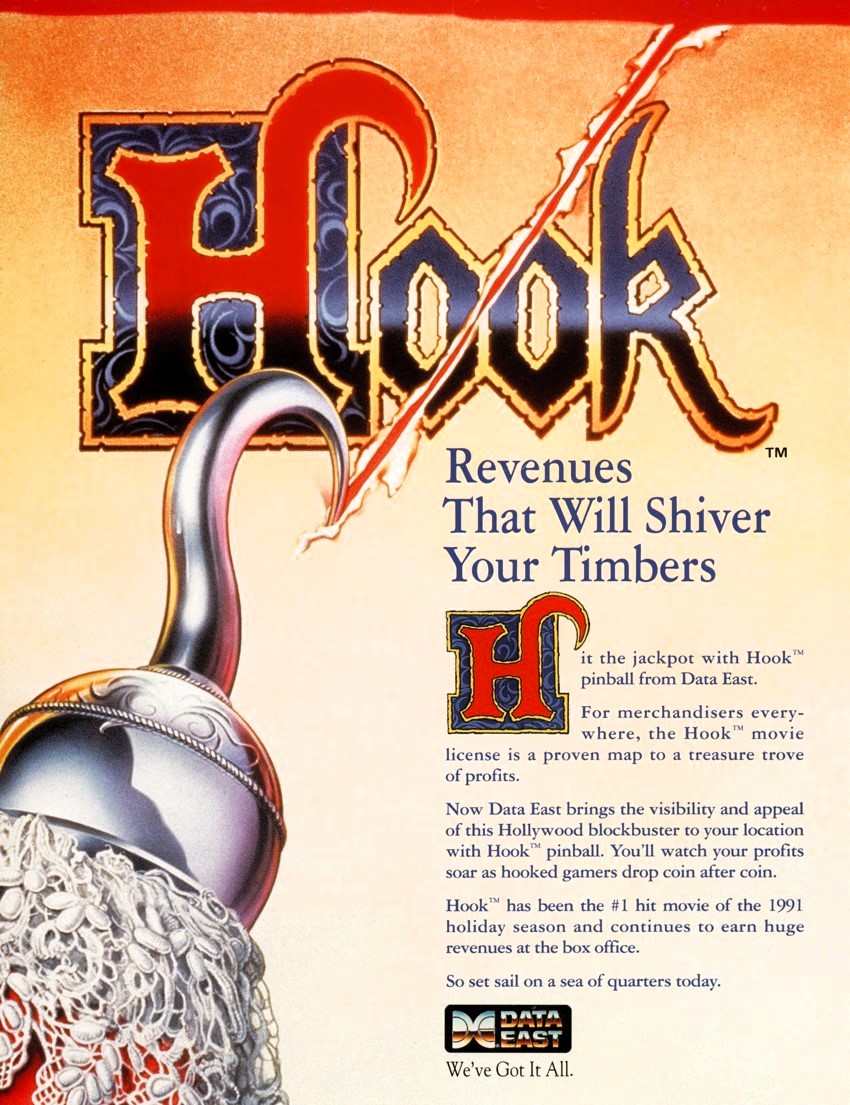 Hook flyer (Data East)