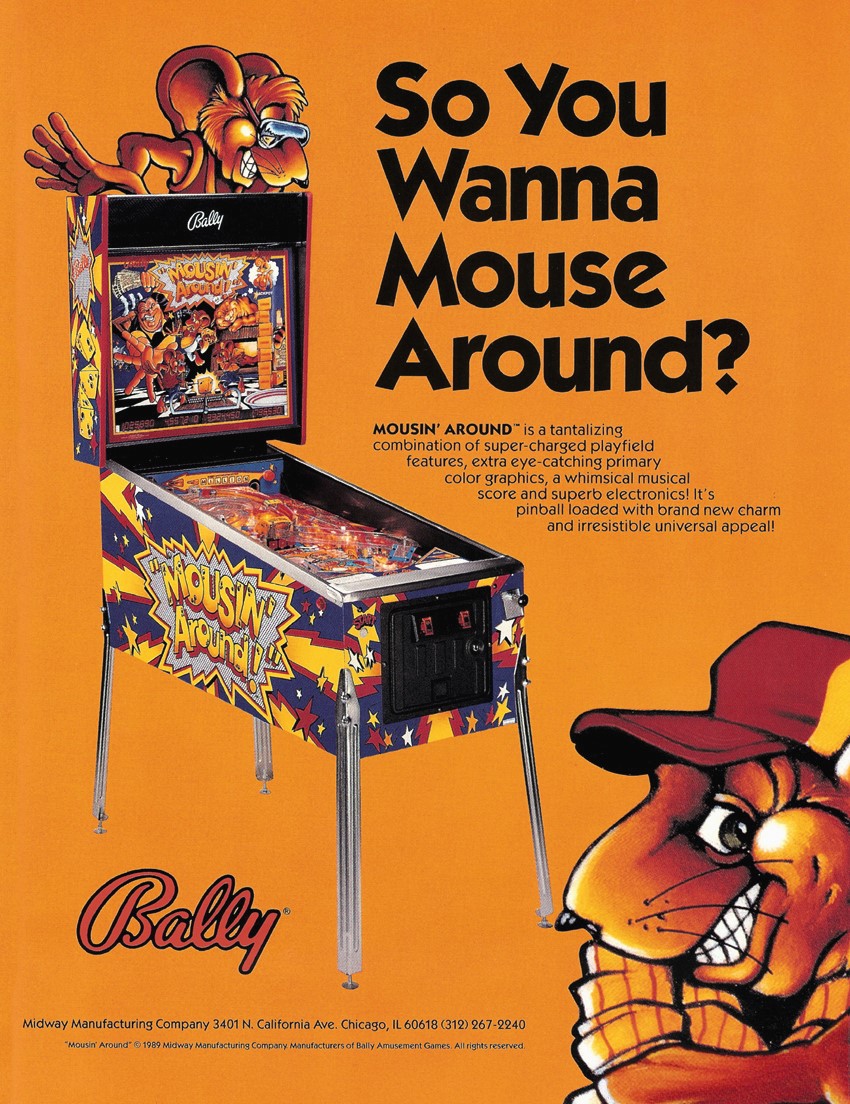 Mousin Around Flyer (Bally)