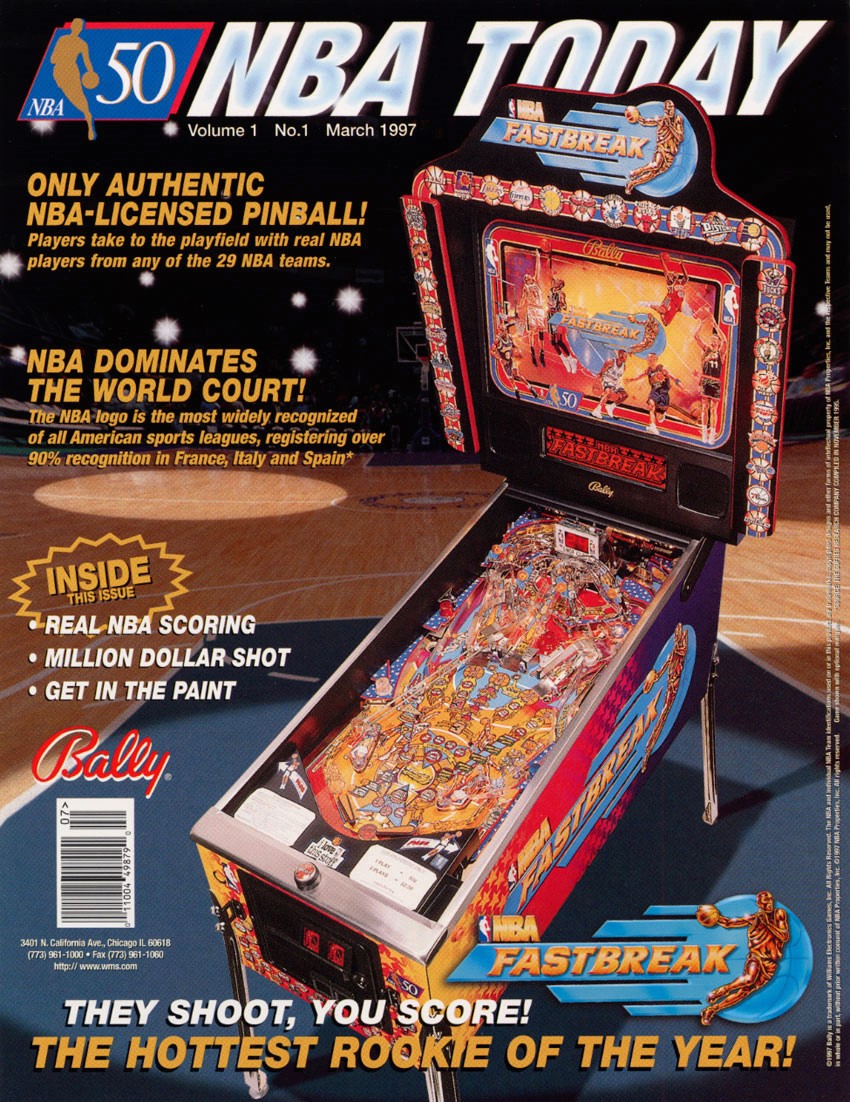 NBA Fastbreak Flyer (Bally)