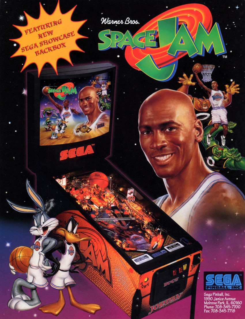 Space Jam flyer (Sega)