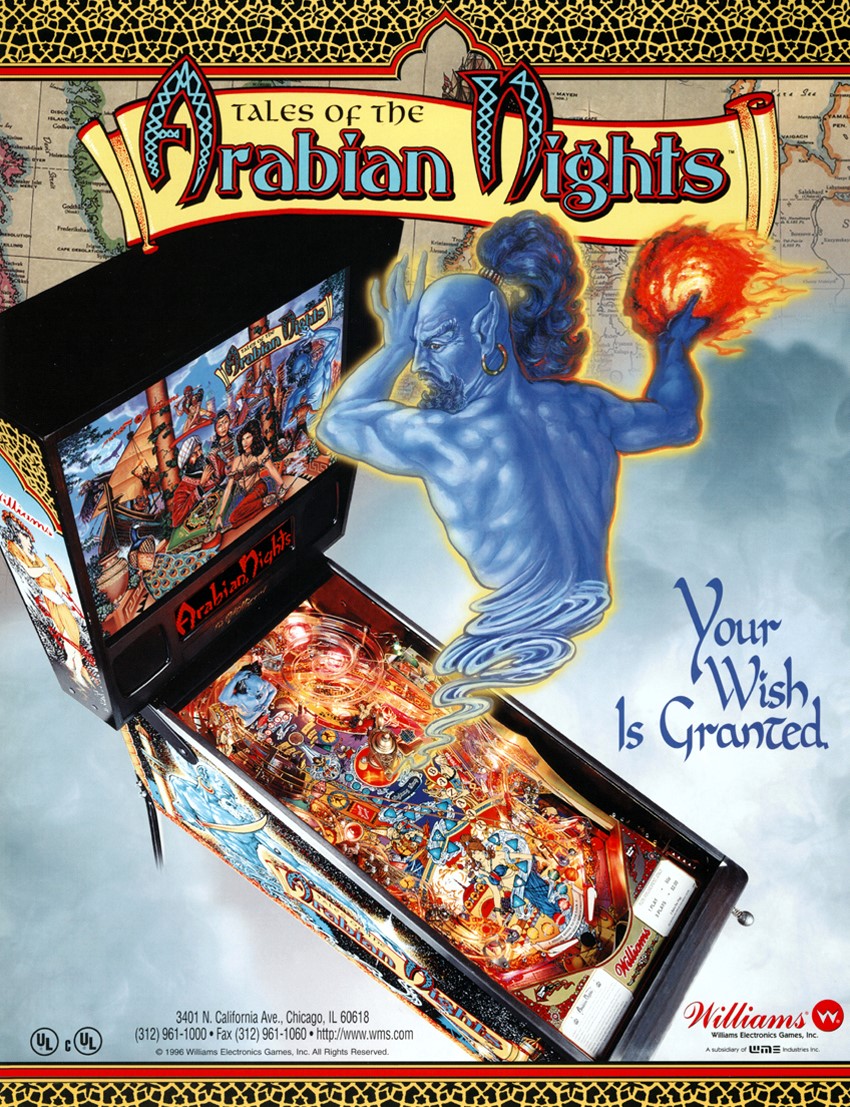 Tales of the Arabian Nights Flyer (Williams)