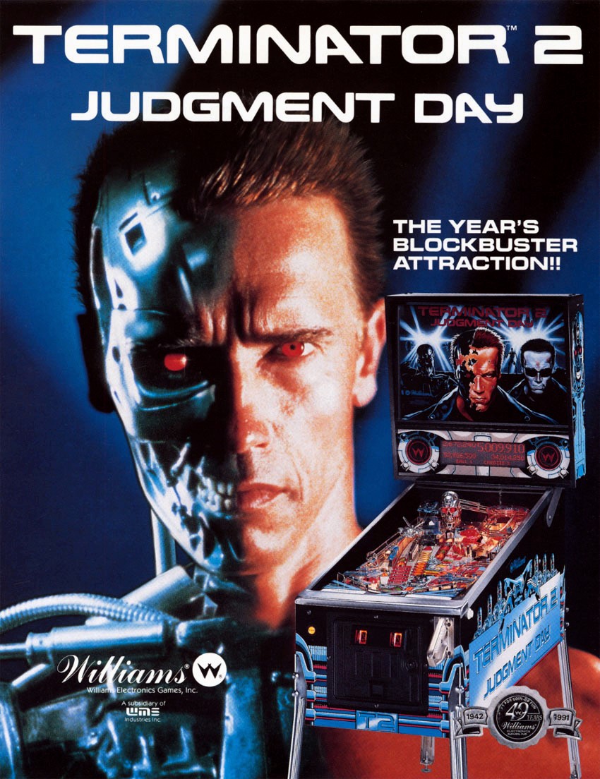 Terminator 2 Judgement Day Flyer (Williams)