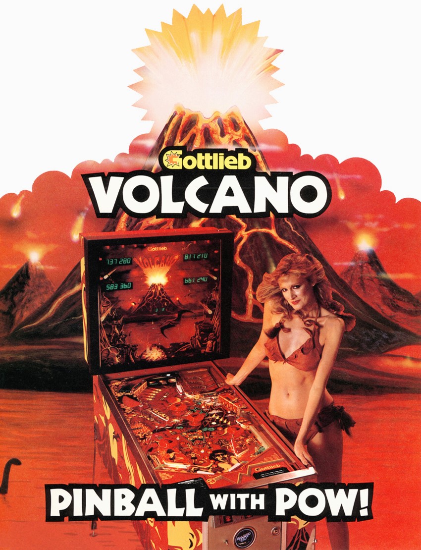 Volcano flyer (Gottlieb)