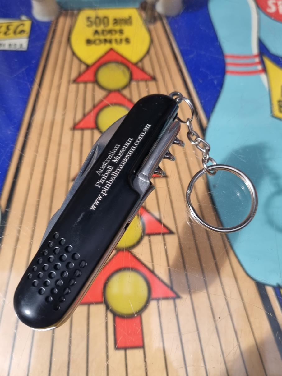 APM Swiss Army Knife Keyring - Black